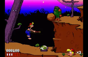 Bubba 'n' Stix_Disk2 screen shot game playing